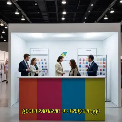 Booth Pameran 3x3 Probolinggo